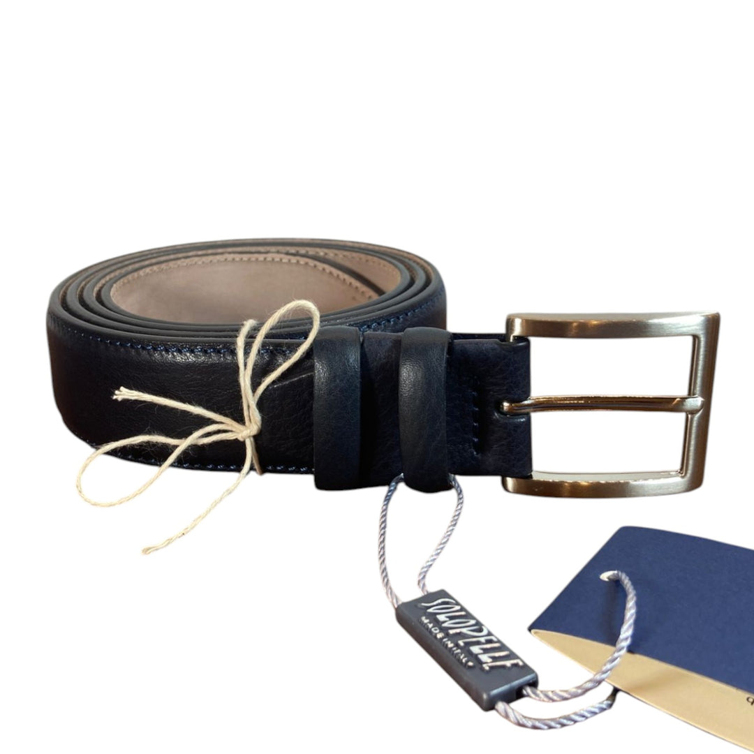 SININEN RUMMUTETTU AITONAHKAINEN VYÖ