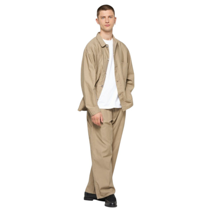 Coverall Japan Military Cloth Back Satin Puuvilla Beige