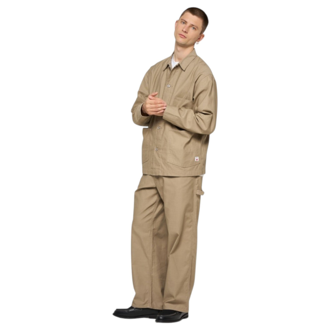 Coverall Japan Military Cloth Back Satin Puuvilla Beige