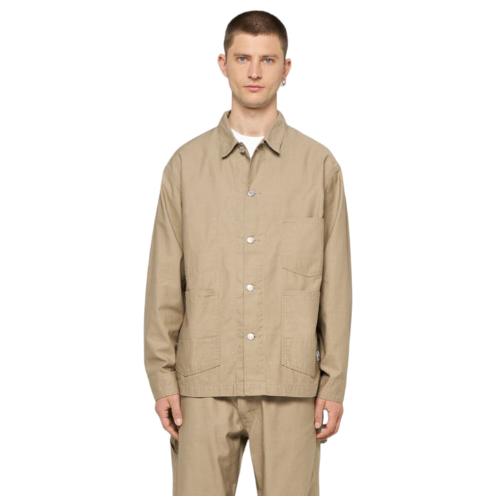 Coverall Japan Military Cloth Back Satin Puuvilla Beige