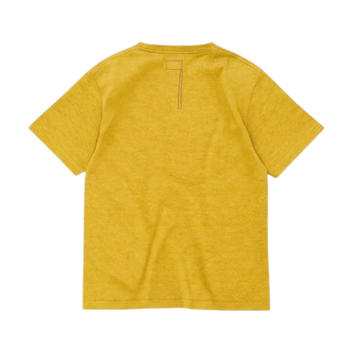 Teepocket  T-Shirt rintataskulla, puuvillaa, sinapinkeltainen