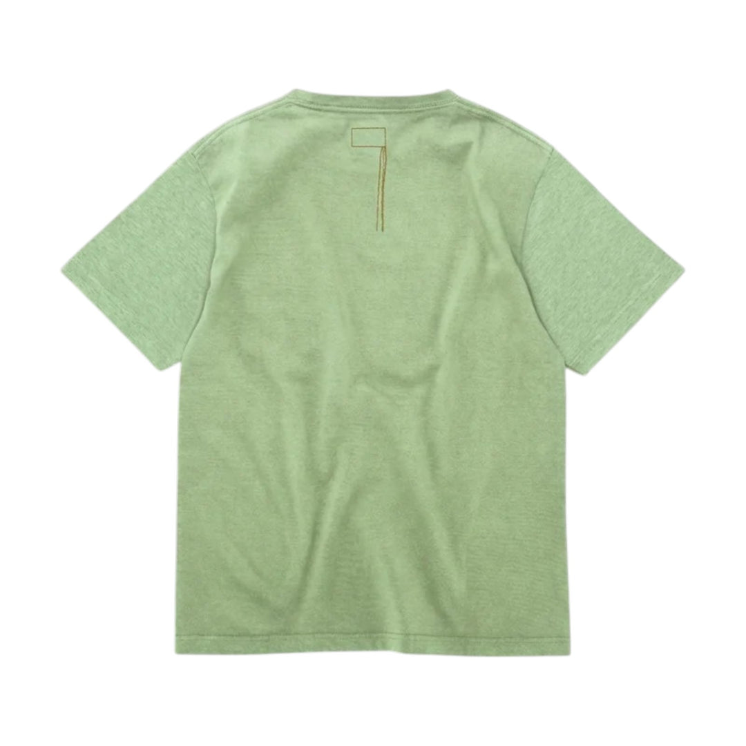 Tubejp T-Shirt rintataskulla puuvillaa Lobster Sage vihreä