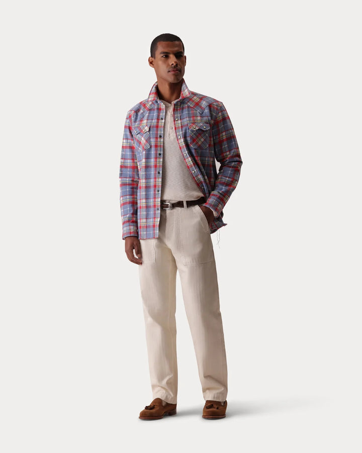 JOSH RUUDULLINEN PUUVILLAINEN WESTERN-PAITA RED/GREY