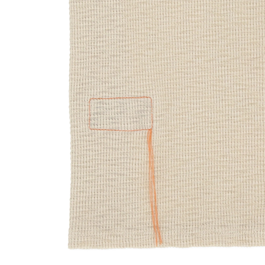 Missourim Polo lyhythihainen Jersey Waffle Beige