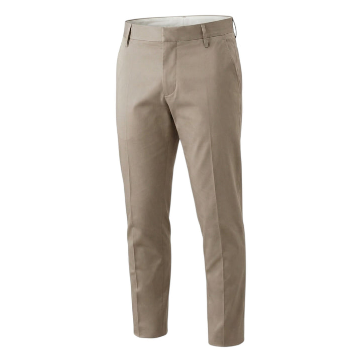 Slim-malliset lyhyet America-taskuhousut, Taupe