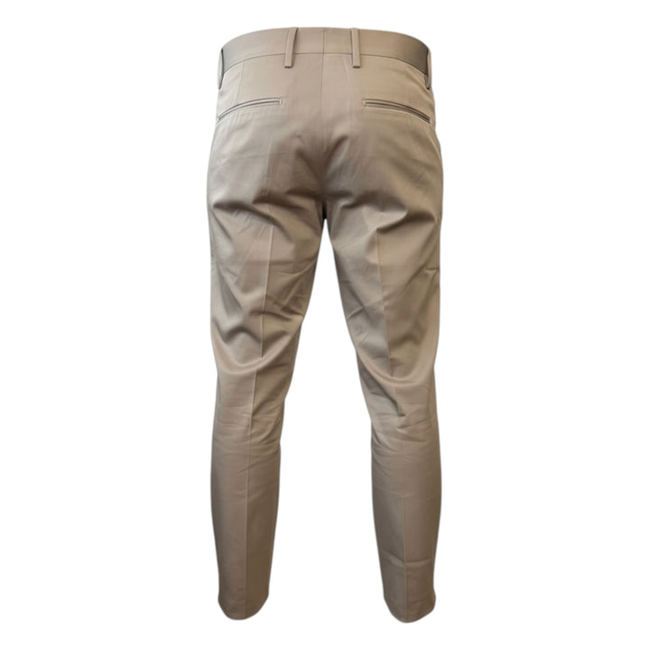 Slim-malliset lyhyet America-taskuhousut, Taupe