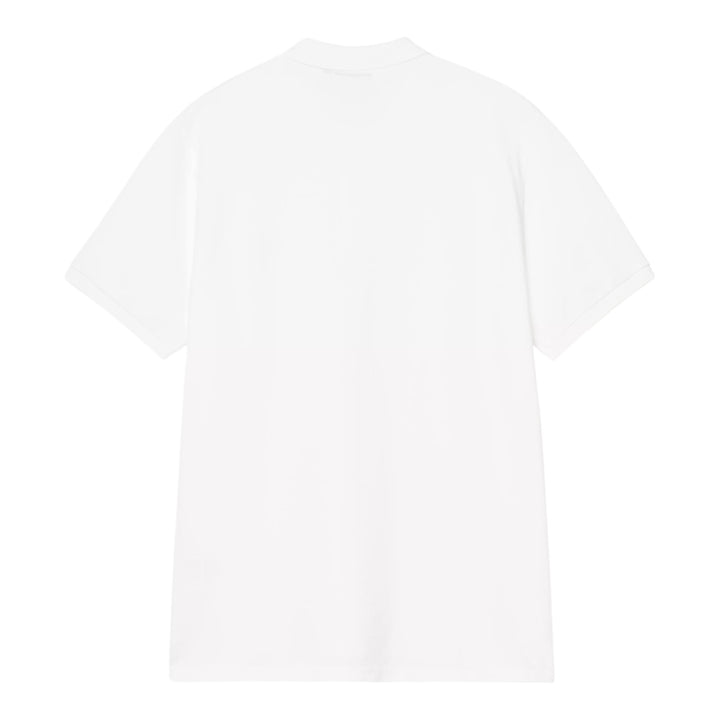 S/S Chase Pique Polo White / Gold