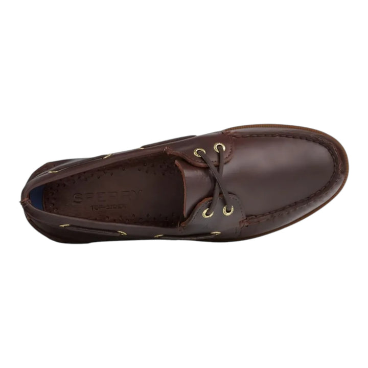 Authentic Original 2-eye purjehduskenkä aitoa Amaretto-nahkaa