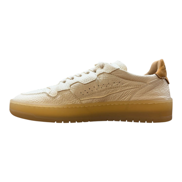 Sneakers Jannik aidosta peuranahasta, väri voi-konjakki