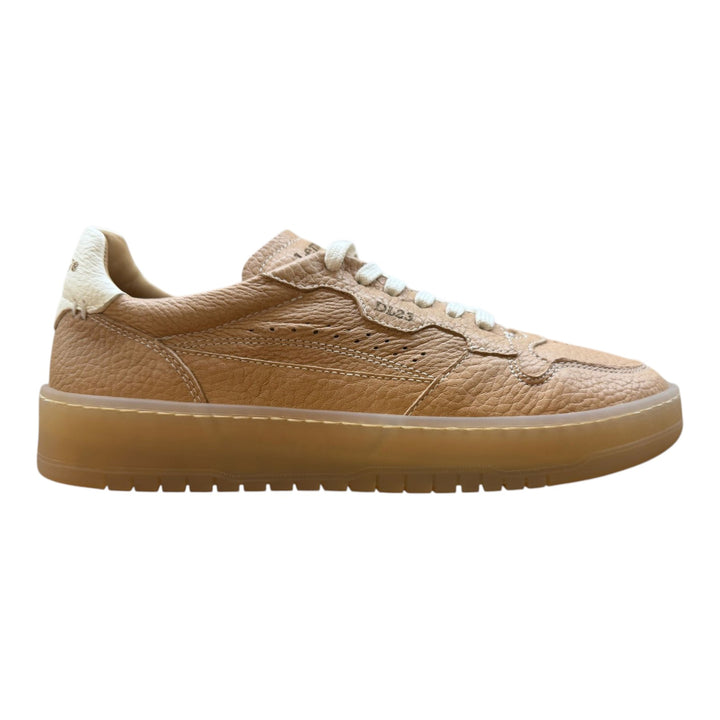 Jannik Sneakers aitoa peuranahkaa, Pähkinä-Valkoinen