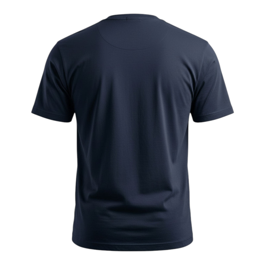 T-shirt Pyöreä Pääntie Jersey Comfort Tummansininen