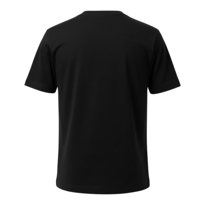 T-Shirt Pyöreä Pääntie Jersey Confort Musta