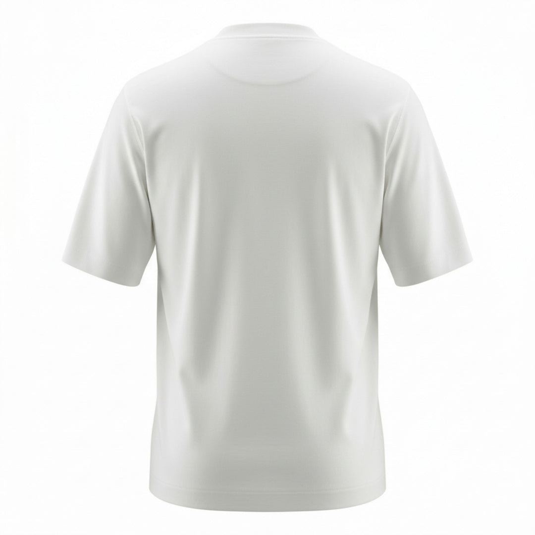 T-Shirt Premium Vohvelikangas Valkoinen