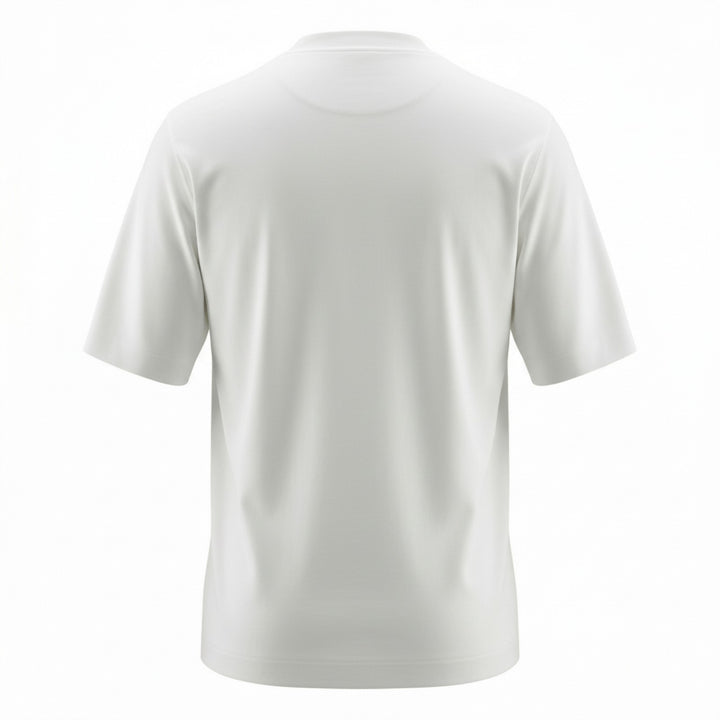 T-Shirt Premium Vohvelikangas Valkoinen