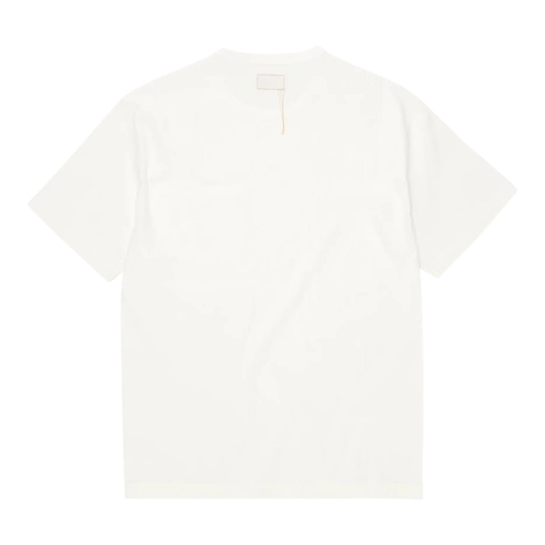 Tubejp T-shirt rintataskulla puuvillaa White