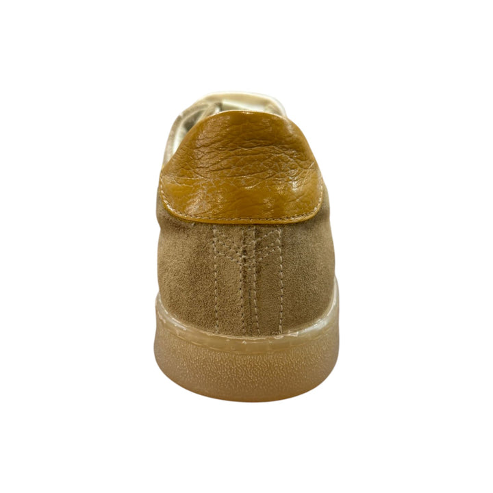 Sneakers aidosta mokkanahasta, beige-okra