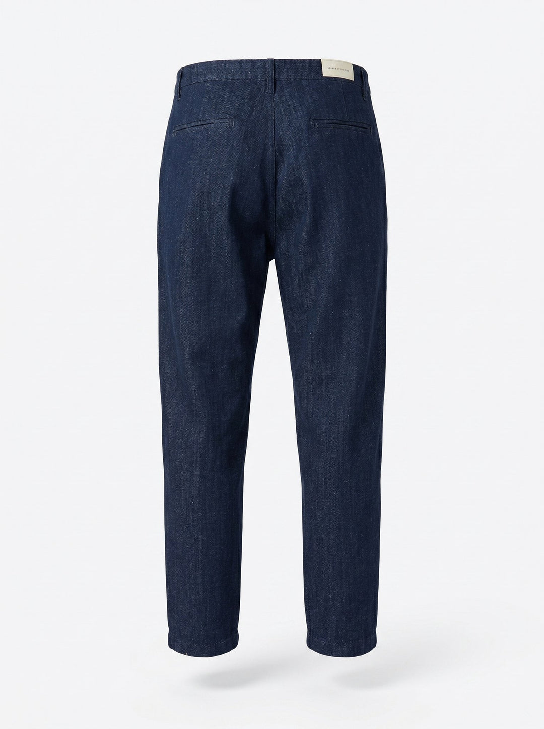 Aiburai Pantalone Denim Chambray Blu Blu - foto 2