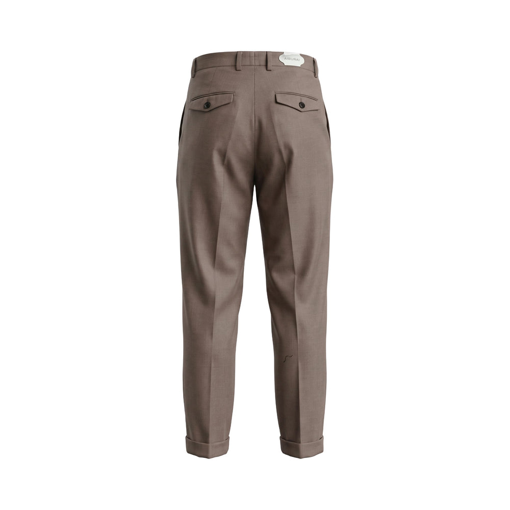 Aiburai PANTALONE URANO MARRONE Marrone - foto 2