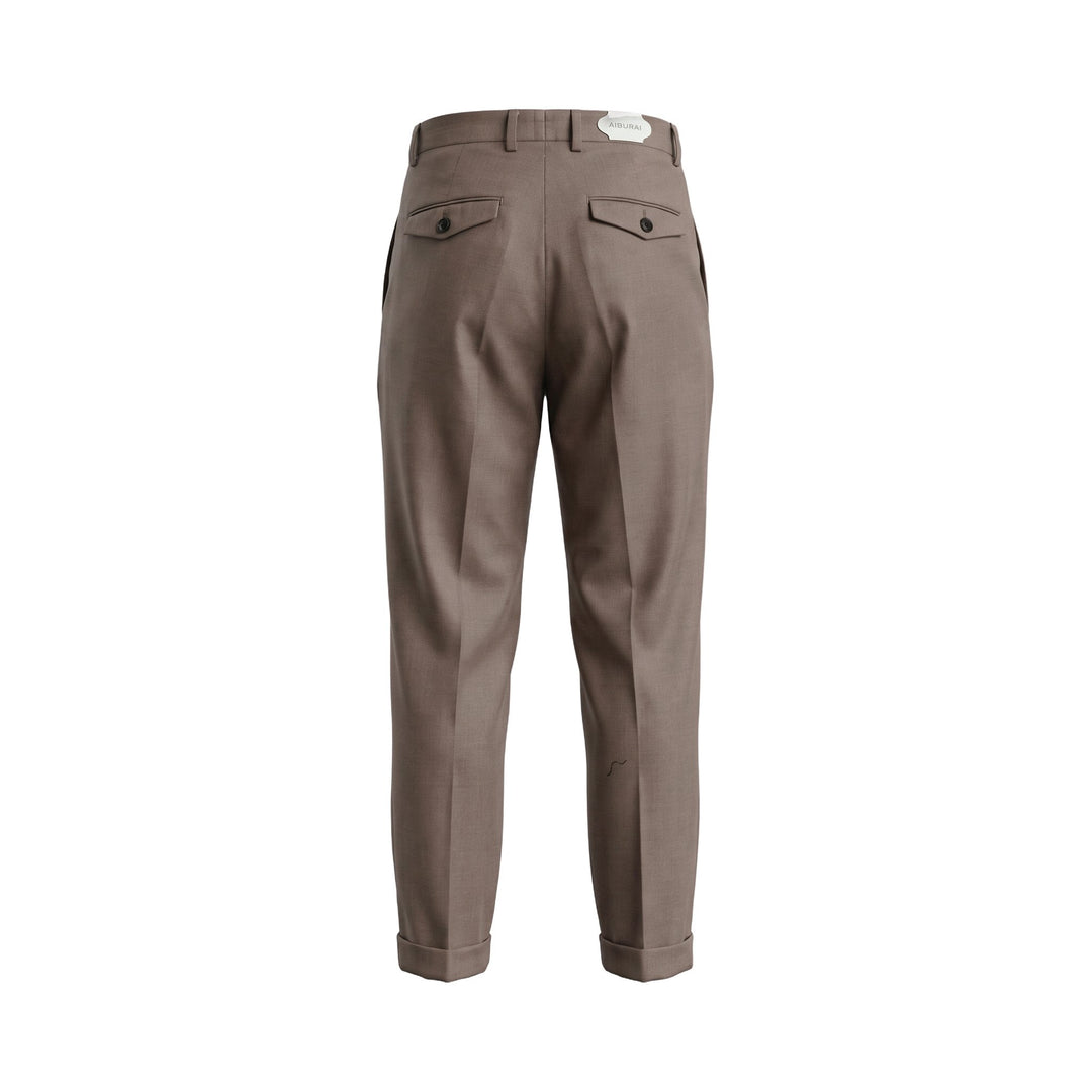 Aiburai PANTALONE URANO MARRONE Marrone - foto 2