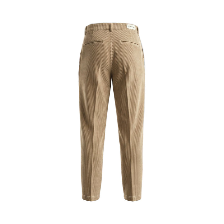 Aiburai PANTALONE URANO VELLUTO COLONIALE Beige - foto 2