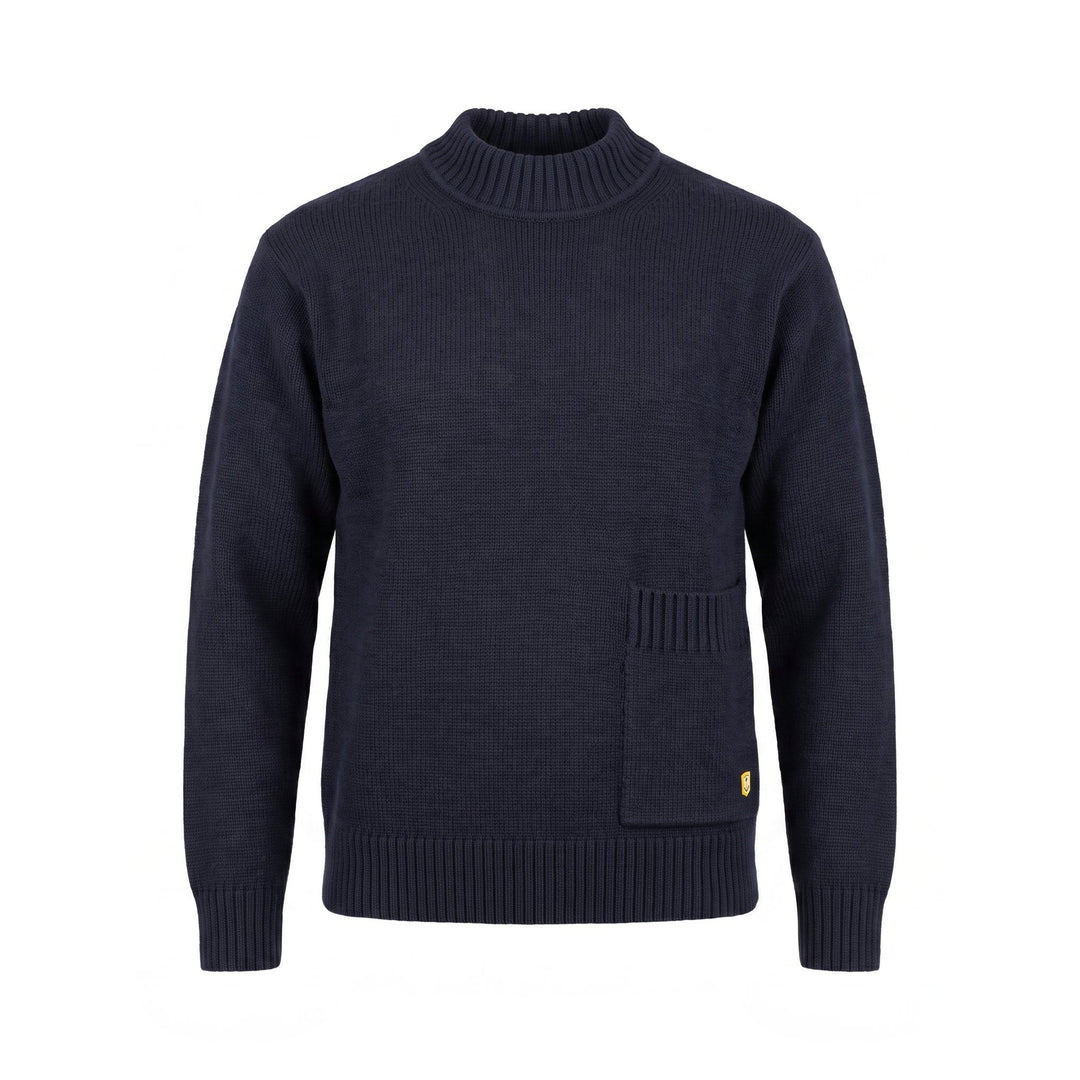 Armor lux Pull col montant Navire Blu Marino Blu - foto 1