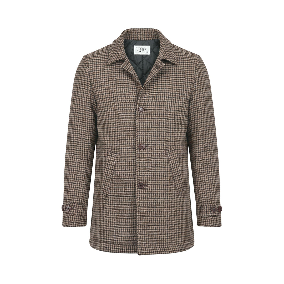 Bl'ker Vintage CAPPOTTO PIED DE POULE HOLMES Multicolor - foto 1