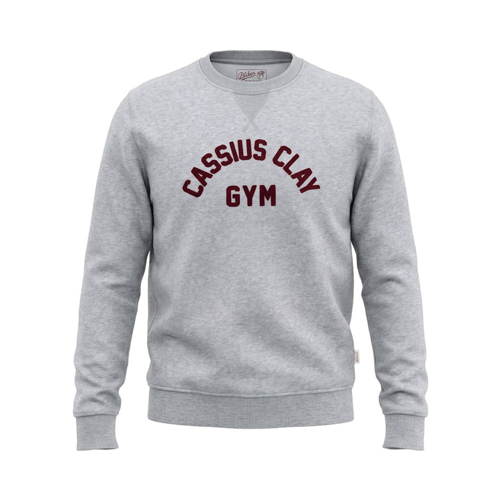 Bl'ker Vintage SWEATSHIRT CASSIUS CLAY GYM GREY MELANGE Grigio - foto 1