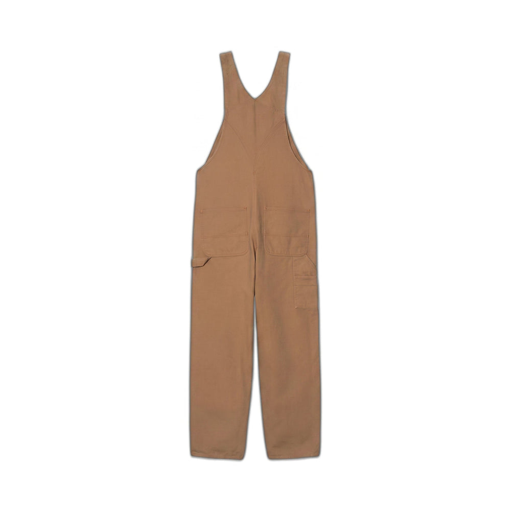 Carhartt Wip Bib Overall Hamilton Brown rinsed L32 Marrone - foto 2