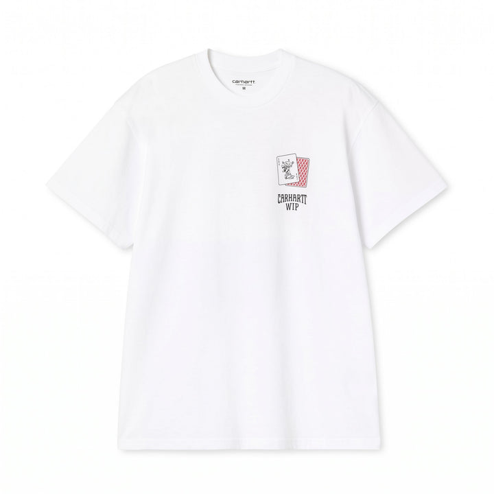 Carhartt Wip S/S PLAYING CARDS T-SHIRT WHITE Bianco - foto 2