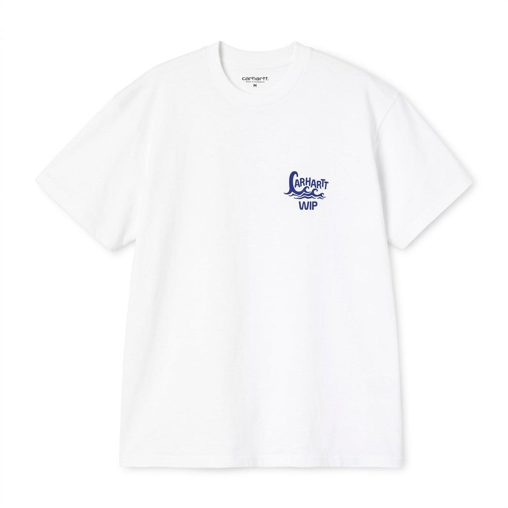Carhartt Wip S/S WAVES T-SHIRT WHITE Bianco - foto 2