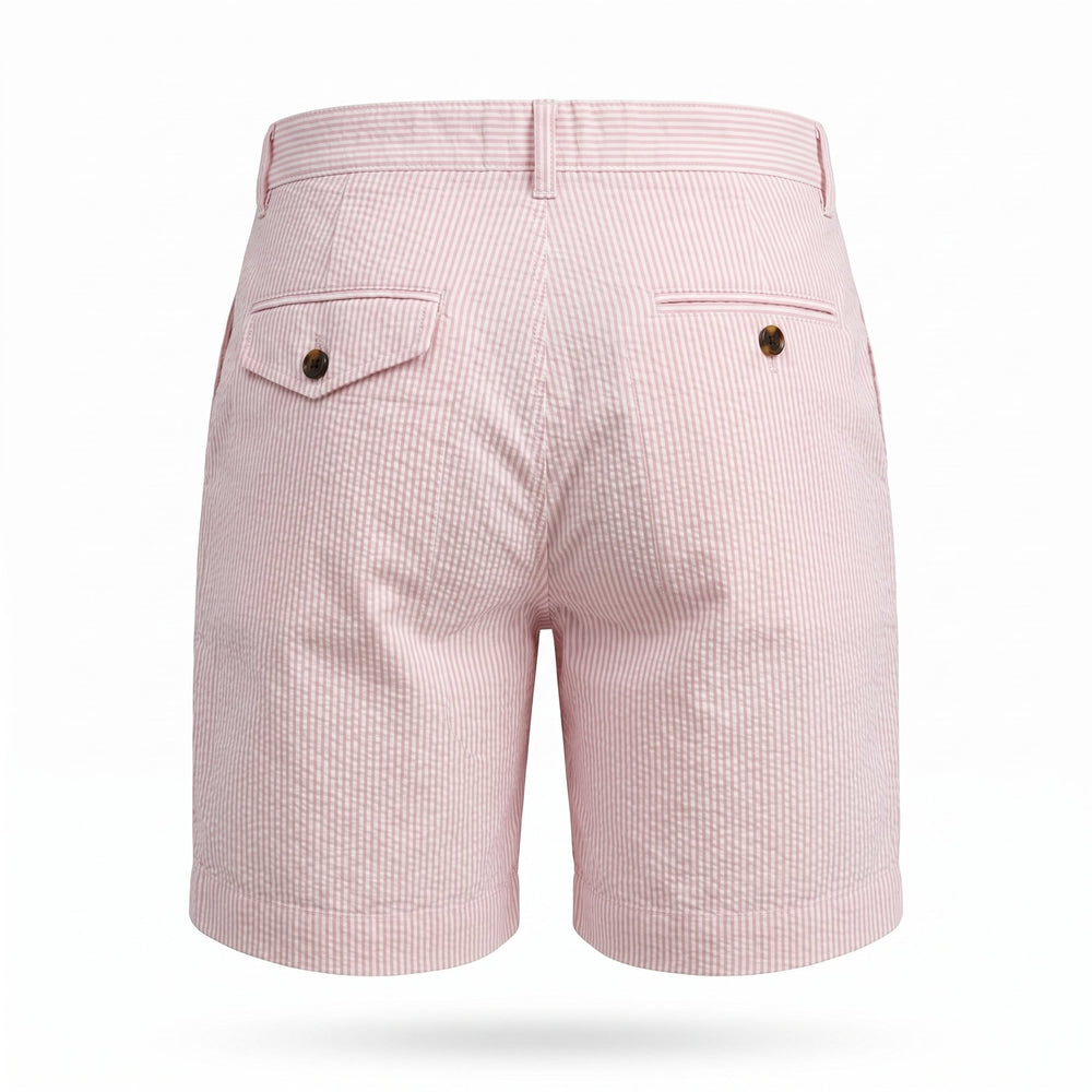 Chesapeake's Oxford Boat Short Nantucket Striped Red Rosa - foto 2