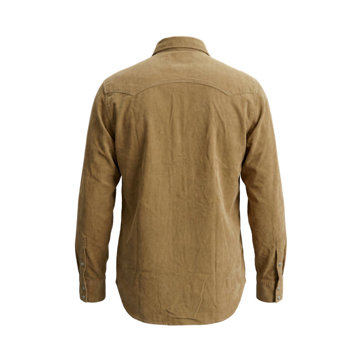 Chesapeake's WESTERN VELVET SHIRT FLAGSTAFF TABACCO Marrone - foto 2
