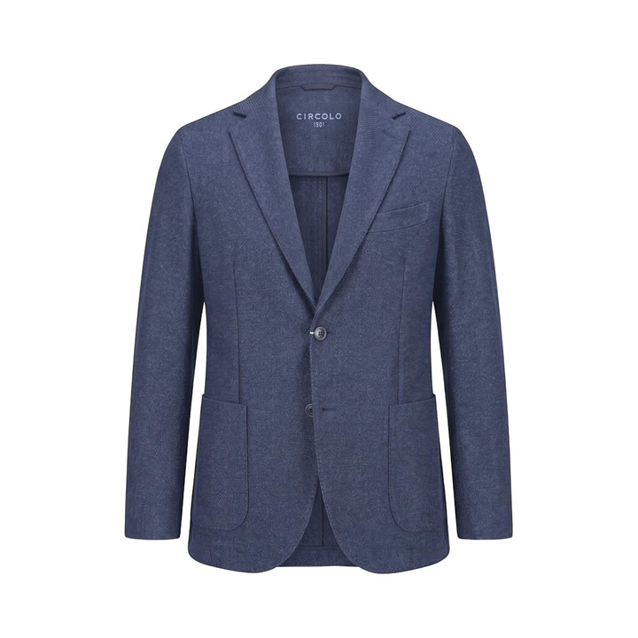 Circolo 1901 BLAZER G.DYED LANA VERGINE DARK NAVY Blu - foto 1