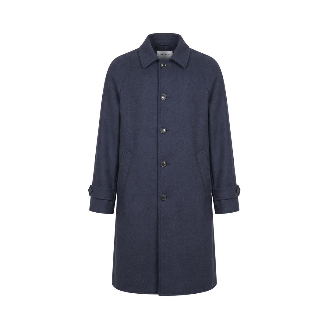 Circolo 1901 COAT RAGLAN WV DARK BLUE-NERO Nero - foto 1