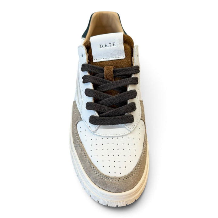 D.A.T.E. TORNEO PURE CALF WHITE-GREEN Bianco - foto 3