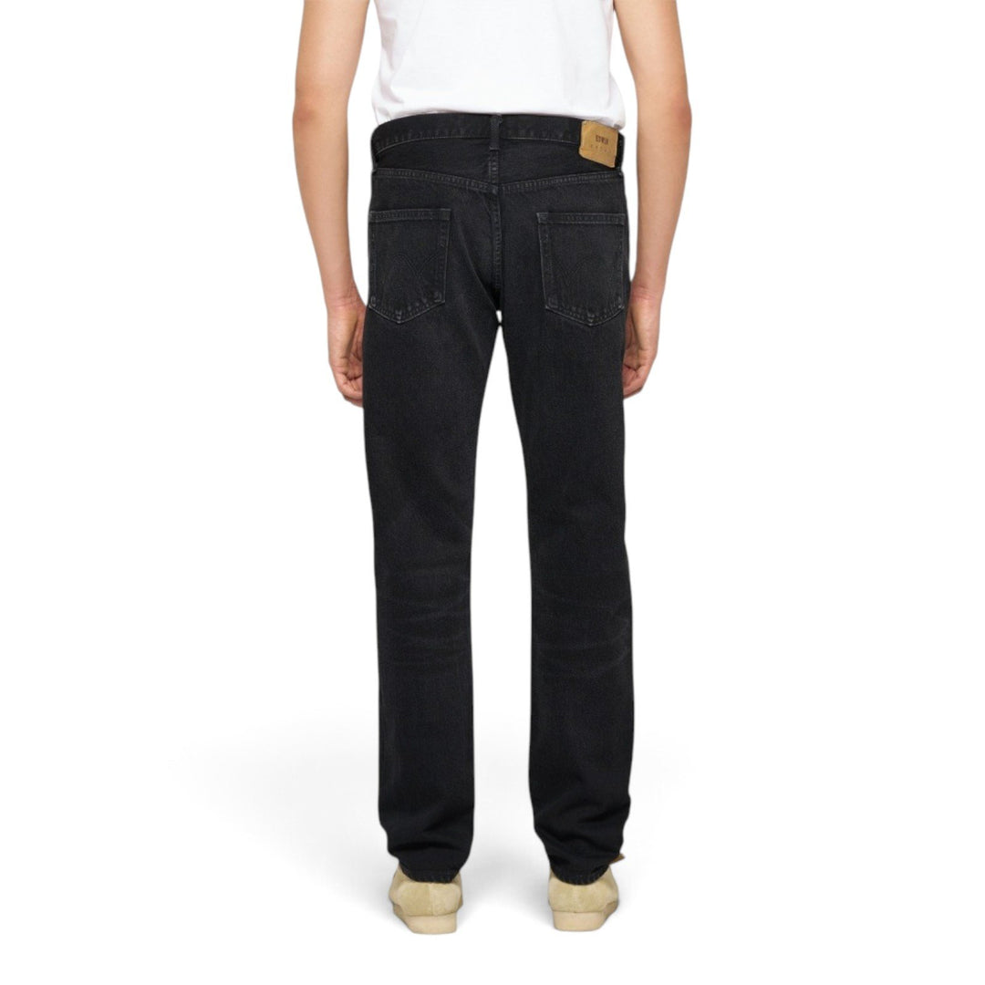Edwin REGULAR TAPERED JAPAN DEEP DARK USED Nero - foto 2