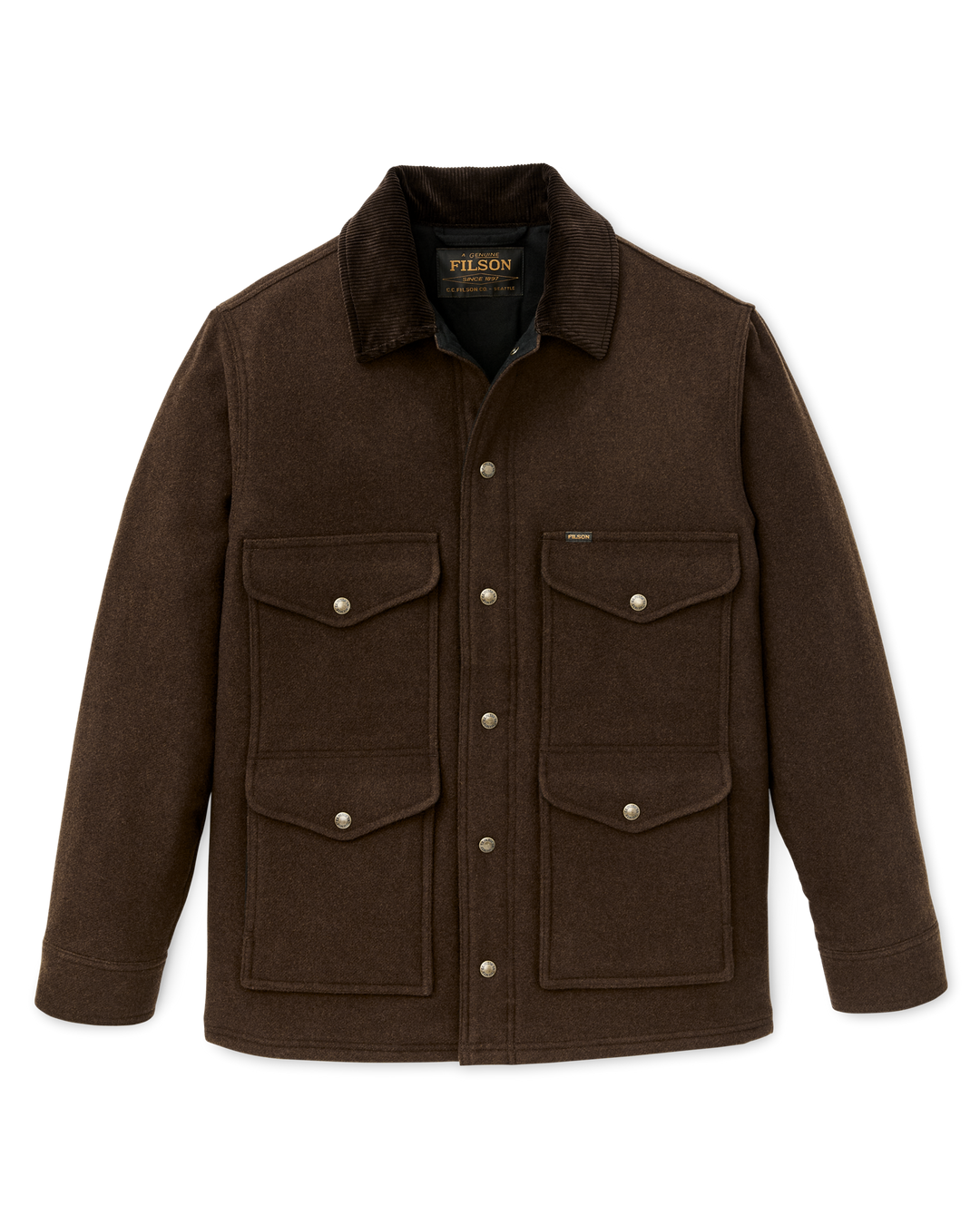 Filson Spokane Insulated Cruiser Beaver Brown Marrone - foto 4
