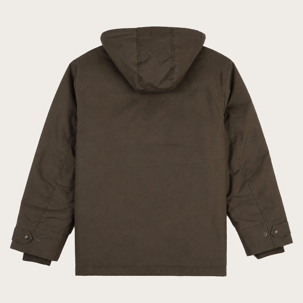 Filson Waxed Mountain Parka Otter Green Verde - foto 2