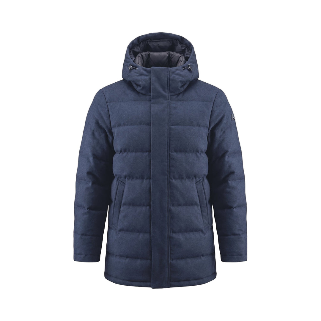 Heskimo LONG PARKA TRAP.CAPPUCCIO LANA BLUE Blu - foto 1