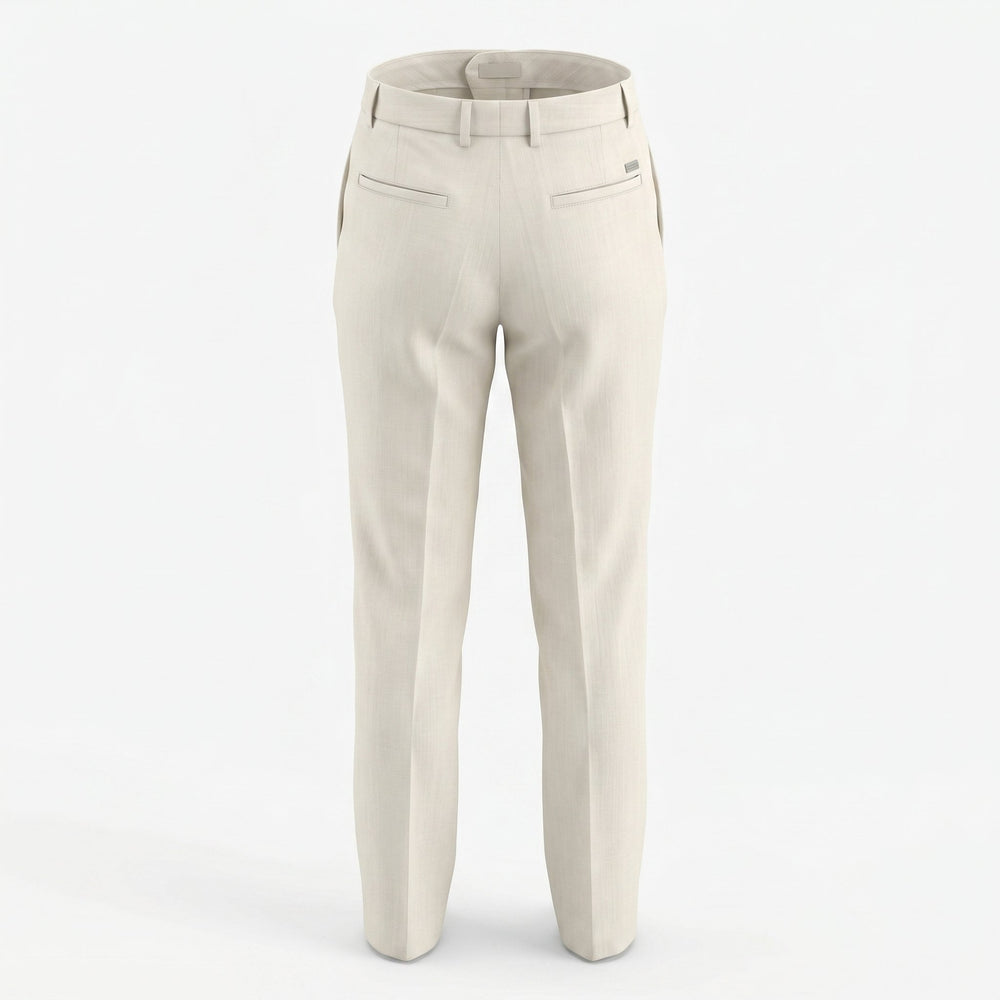 Heskimo Pantalaccio 100% Lino Twill Corda Beige - foto 2