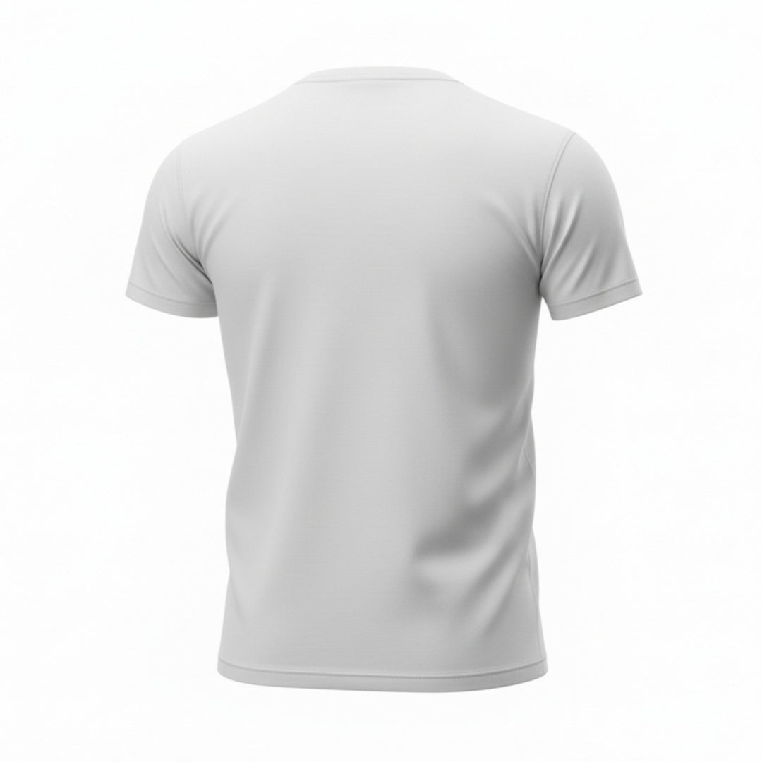 Lyhythihainen T-shirt Mc Gee Gym -grafiikalla, Valkoinen