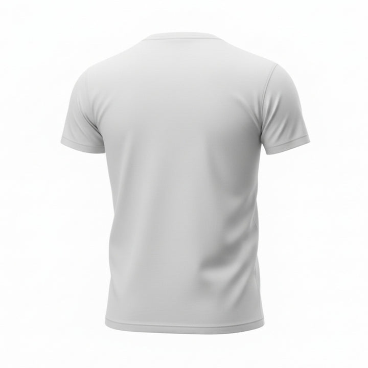 Lyhythihainen T-shirt Mc Gee Gym -grafiikalla, Valkoinen