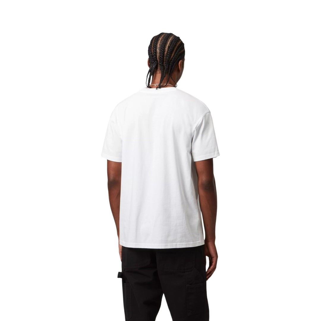S/S American Script T-Shirt White