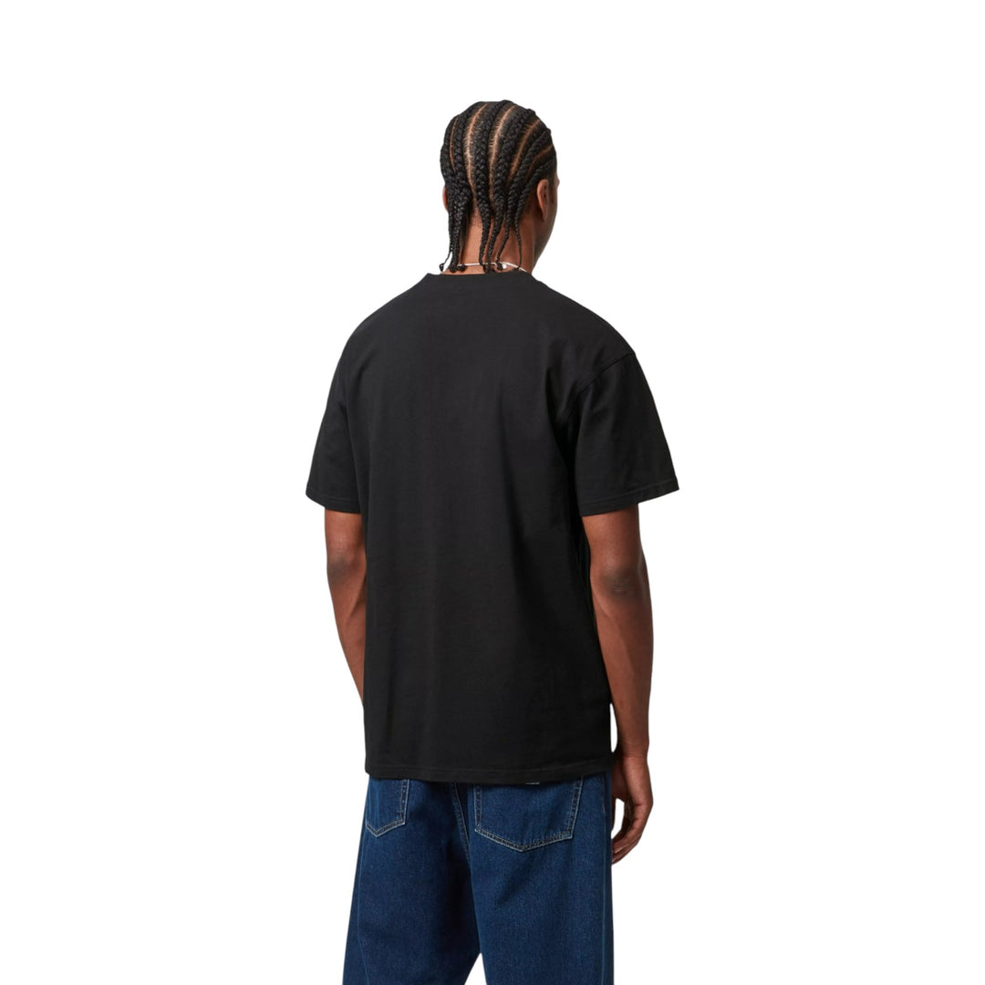 S/S American Script T-Shirt musta