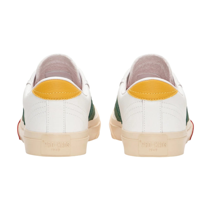 Royal Classic nahkaa, valkoinen ja vihreä