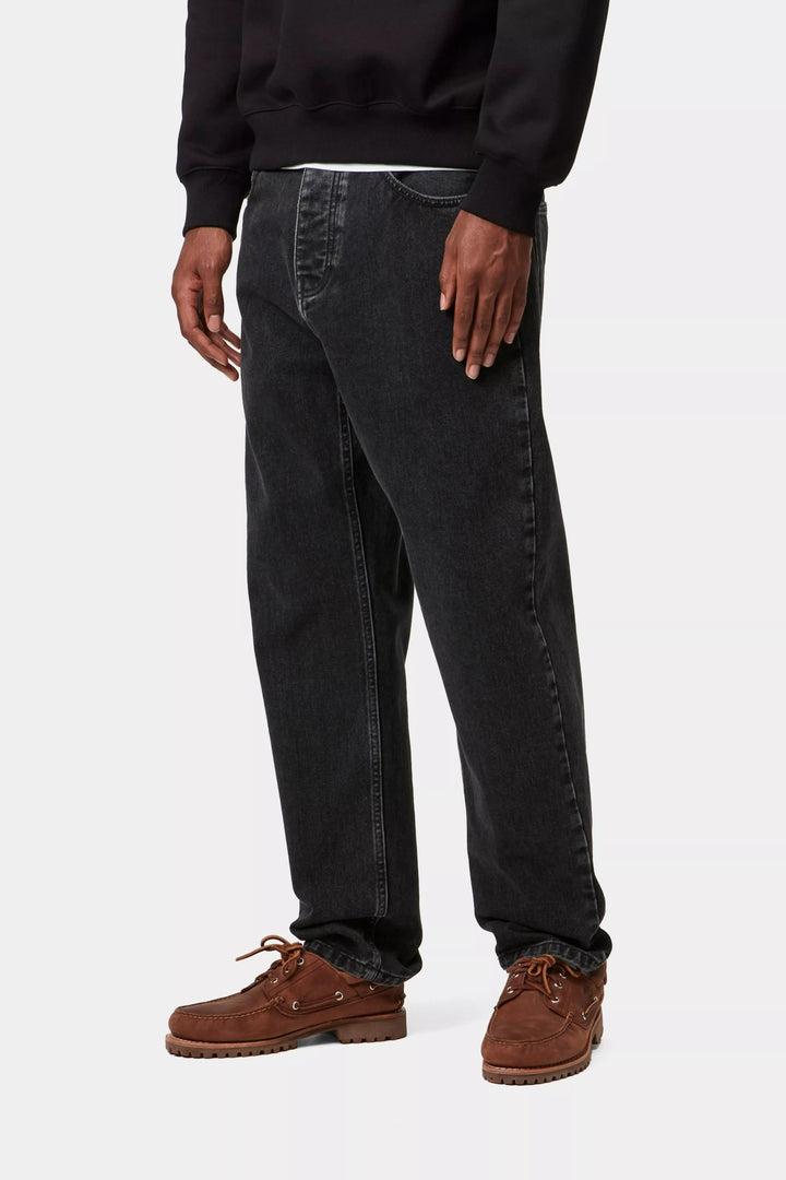 NEWEL PANT BLACK STONE WASHED