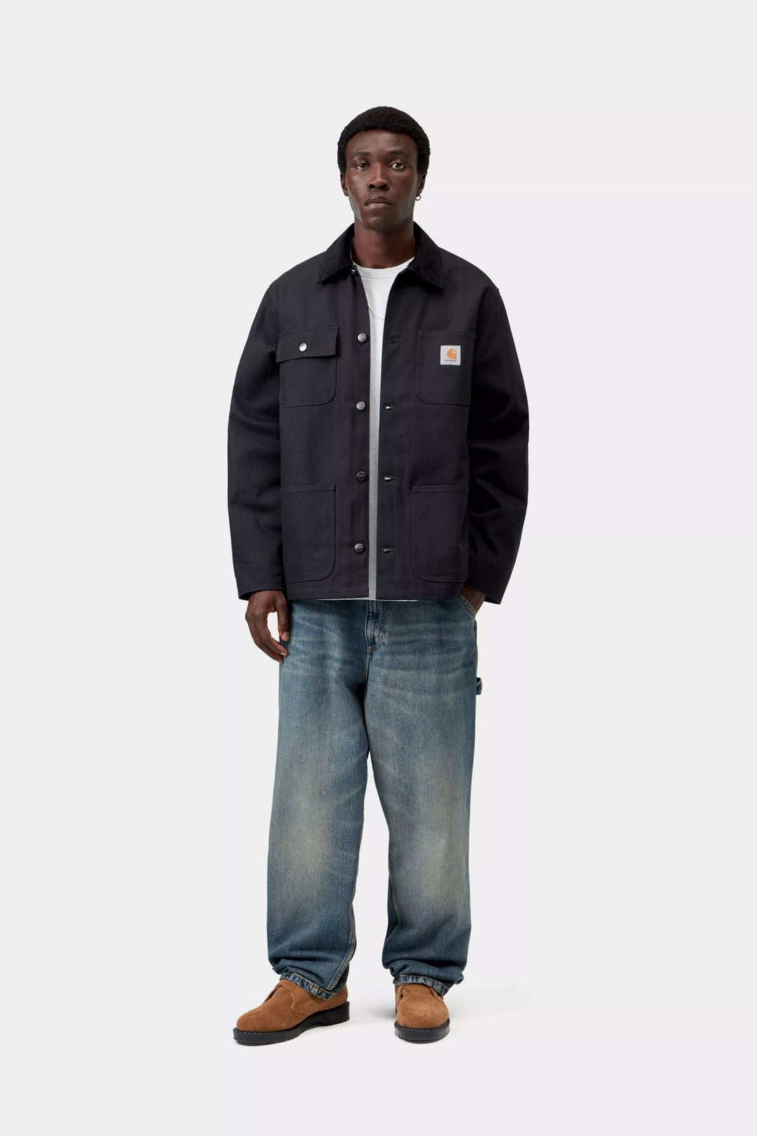 MICHIGAN COAT DARK NAVY/BLACK RIGD -takki