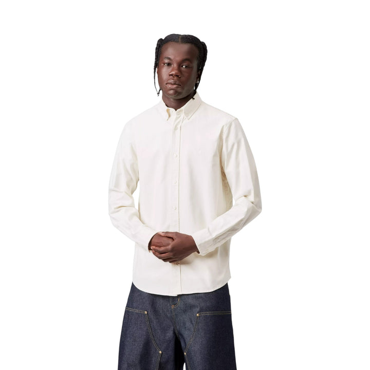 L/S Bolton Shirt -paita, Valkoinen