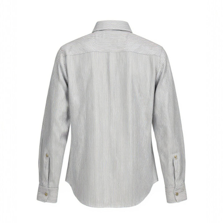WESTERN OXFORD SHIRT FLAGSTAFF RAIDALLINEN TAIVAANSININEN-VALKOINEN