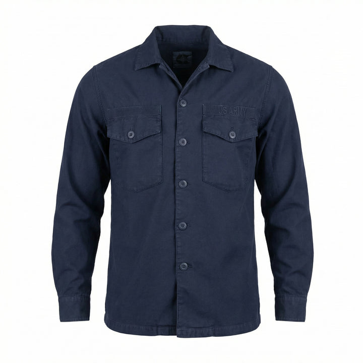 Nam Shirt Pitkähihainen Jones US Army Navy Blue